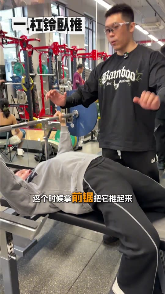 凯圣王 谭成义三分化 跟练胸肩三头 … 第 15 帧