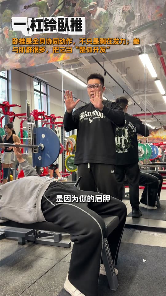 凯圣王 谭成义三分化 跟练胸肩三头 … 第 25 帧
