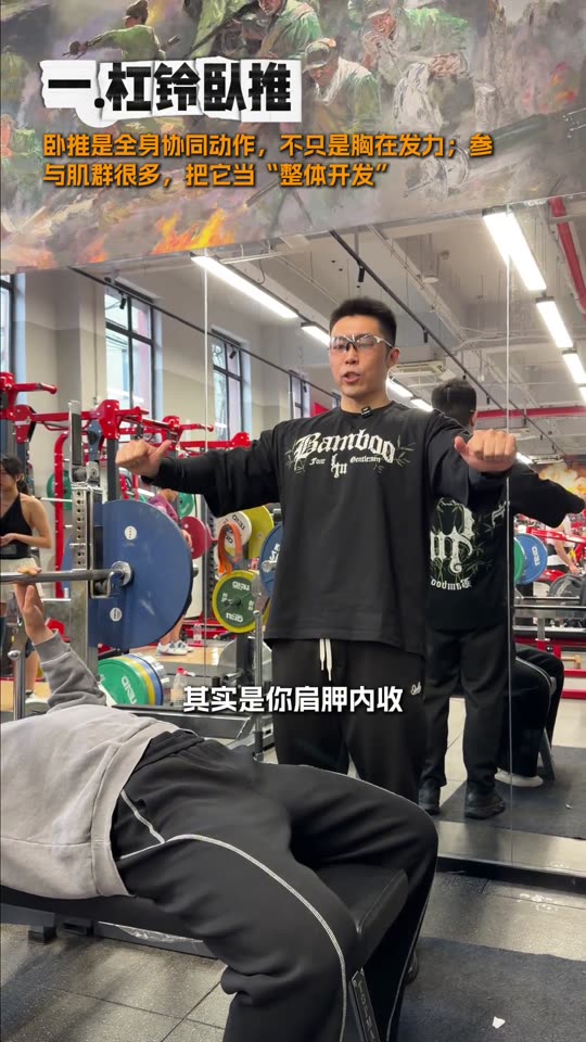凯圣王 谭成义三分化 跟练胸肩三头 … 第 35 帧