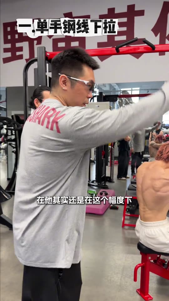 凯圣王 谭成义三分化 跟练背三角肌后… 第 32 帧